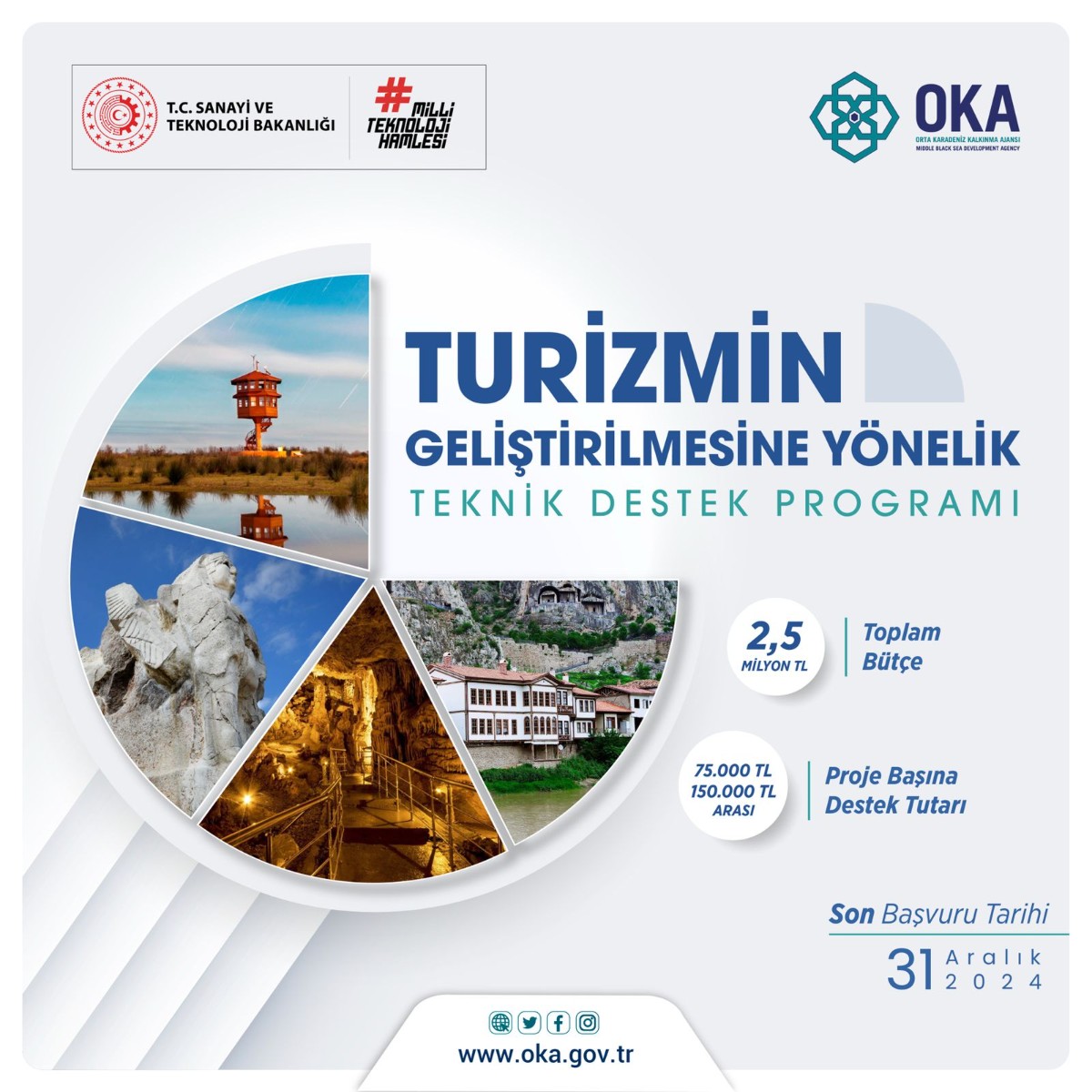 2024 Yılı Turizmin Geliştirilmesine Yönelik Teknik Destek Programı